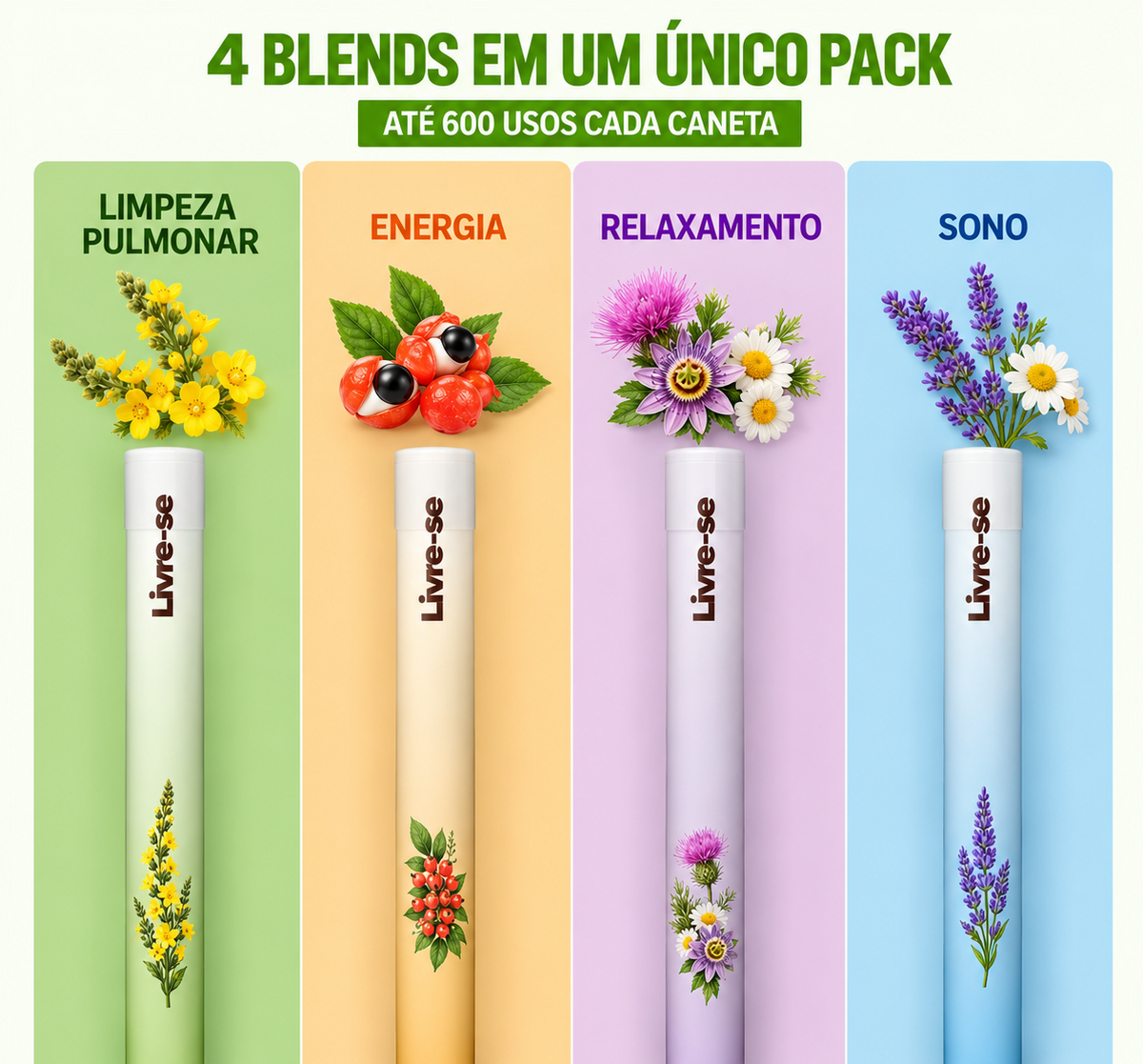 Difusor Herbal Livre-se™